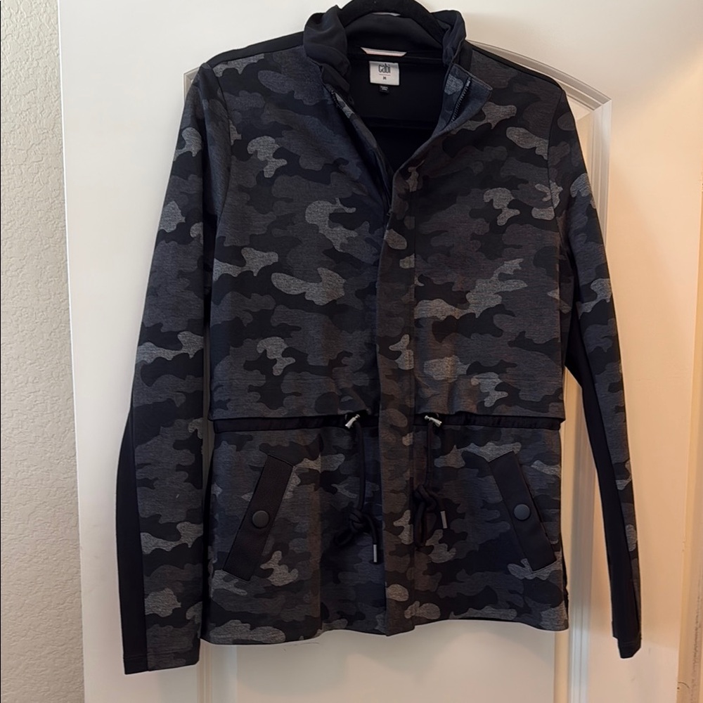 CAbi Black and Gray Military Field Jacket